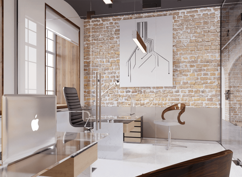 Дизайн интерьера офиса в стиле лофт-3 | Студия Maxdesign