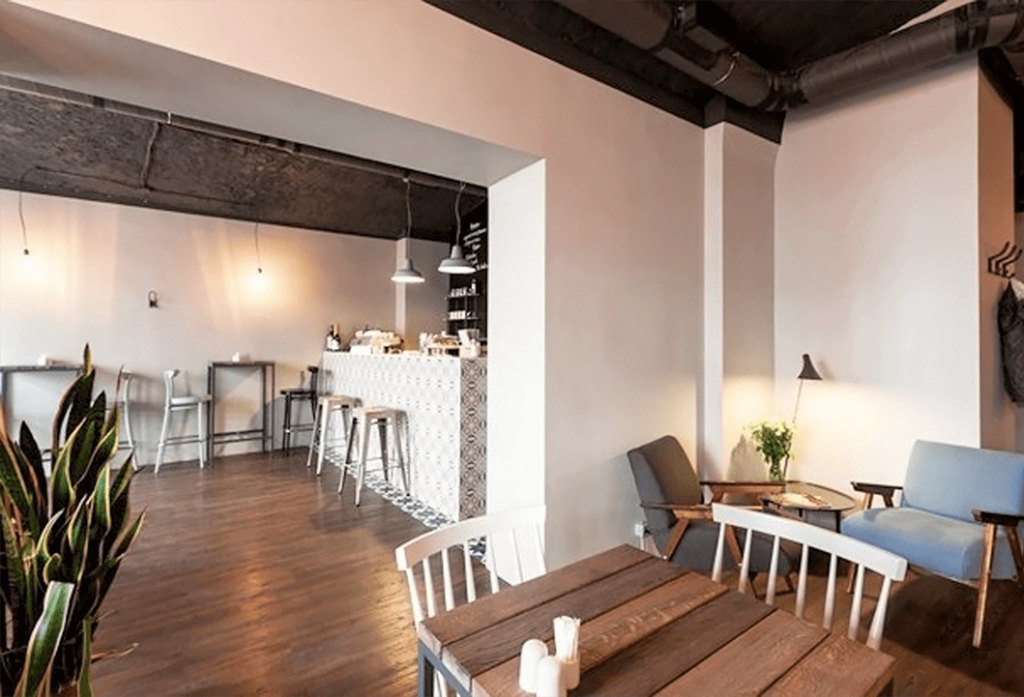 Дизайн интерьера кафе в скандинавском стиле-4 | Студия Maxdesign