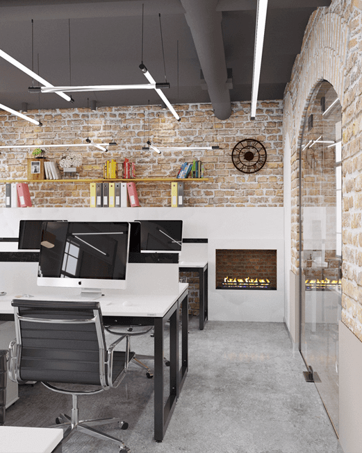Дизайн интерьера офиса в стиле лофт-2 | Студия Maxdesign