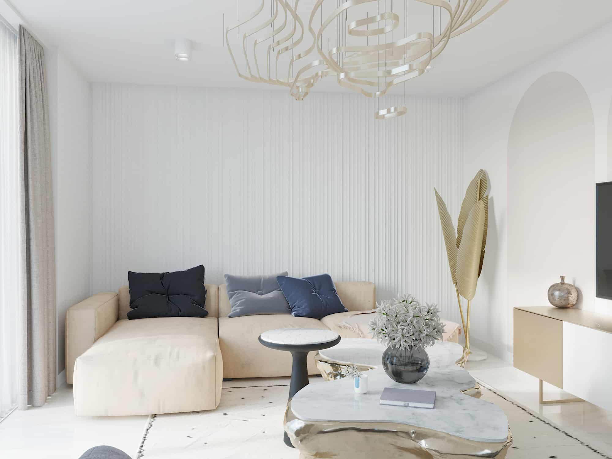 Дизайн апартаментов в Милане в стиле фьюжн-6 | Студия Maxdesign