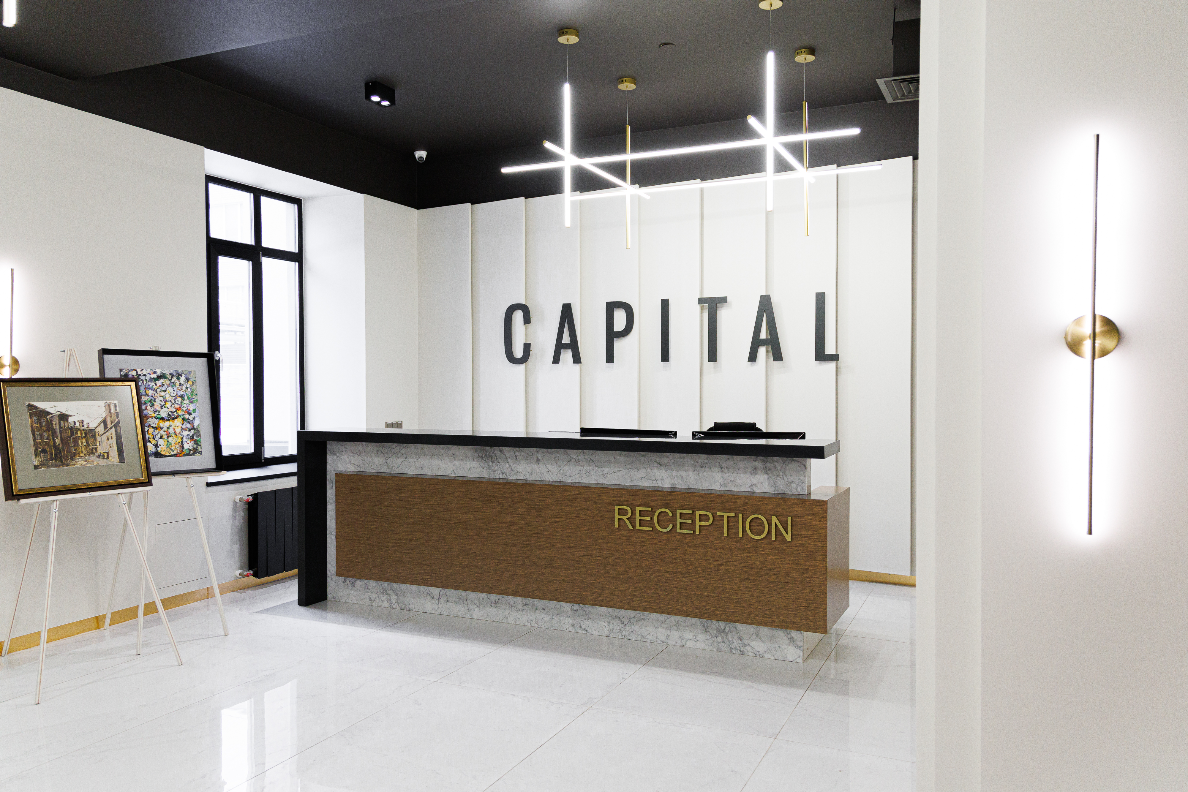 Дизайн интерьера офисов в БЦ Capital