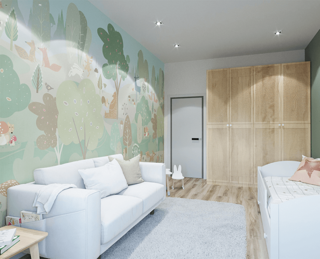Дизайн интерьера 3-комнатных апартаментов в современном стиле-5 | Студия Maxdesign