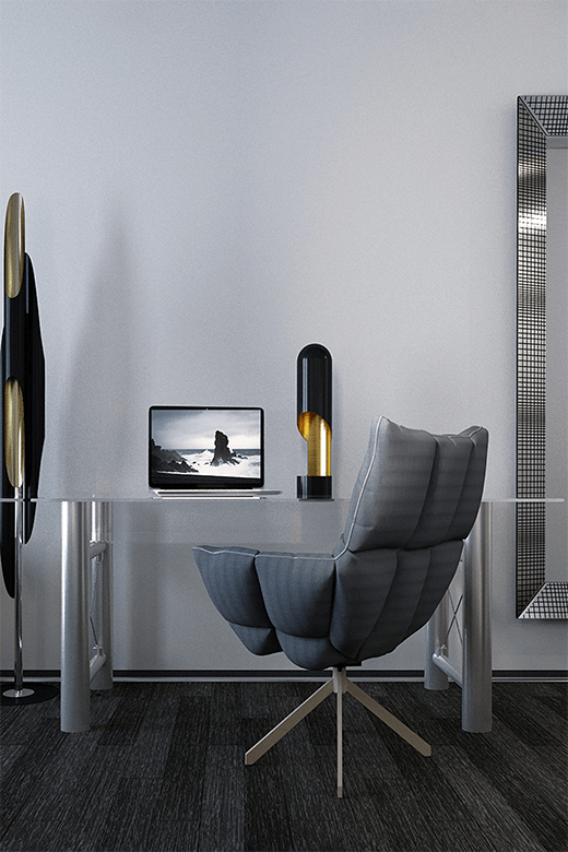 Дизайн интерьера апарт-отеля в стиле хай-тек -4 | Студия Maxdesign