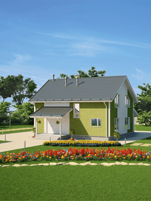 Дизайн-проекты серии загородных жилых домов-5 | Студия Maxdesign