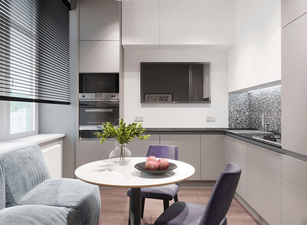 Дизайн интерьера 2-комнатной квартиры в стиле минимализм-2 | Студия Maxdesign