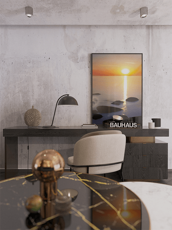 Дизайн интерьера пентхауса в апарт-отеле Prime Residence-3 | Студия Maxdesign