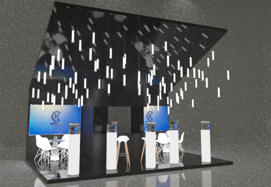Дизайн выставочного стенда для НПО Эркон-5 | Студия Maxdesign