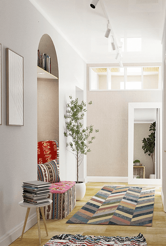 Дизайн интерьера 7-комнатной квартиры в скандинавском стиле-5 | Студия Maxdesign
