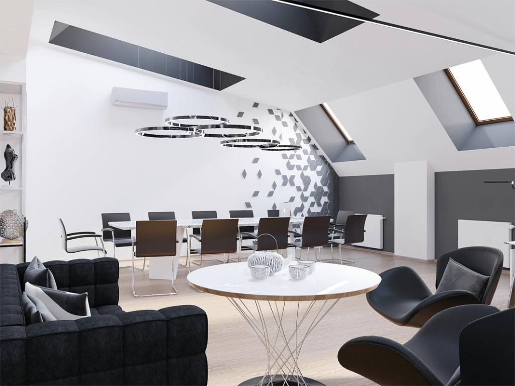 Дизайн интерьера офиса в стиле минимализм-1 | Студия Maxdesign