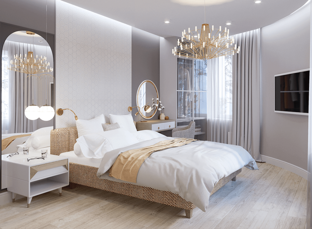 Дизайн 4-комнатных апартаментов в современном стиле-7 | Cтудия Maxdesign