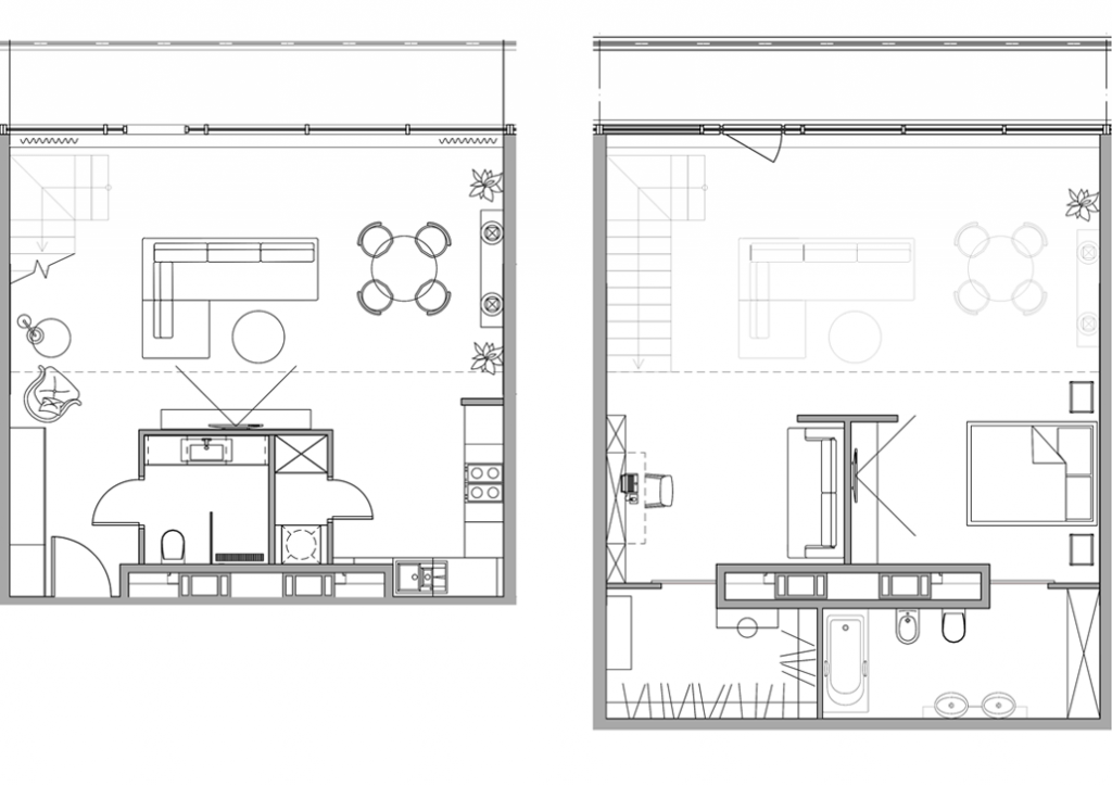 Дизайн интерьера пентхауса в апарт-отеле Prime Residence-5 | Студия Maxdesign