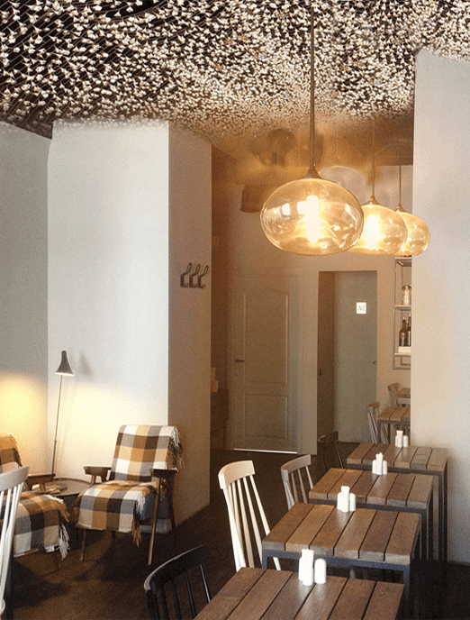 Дизайн интерьера кафе в скандинавском стиле-6 | Студия Maxdesign