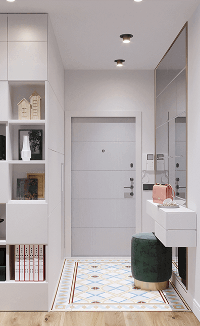 Дизайн 4-комнатных апартаментов в современном стиле-4 | Cтудия Maxdesign