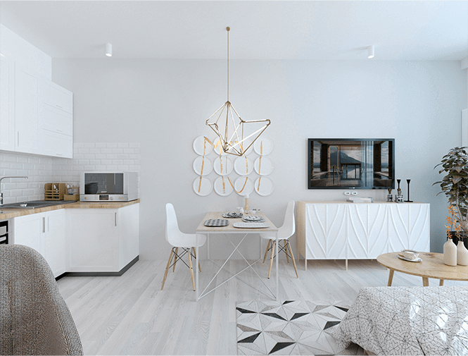 Дизайн интерьера отеля в скандинавском стиле-2 | Студия Maxdesign