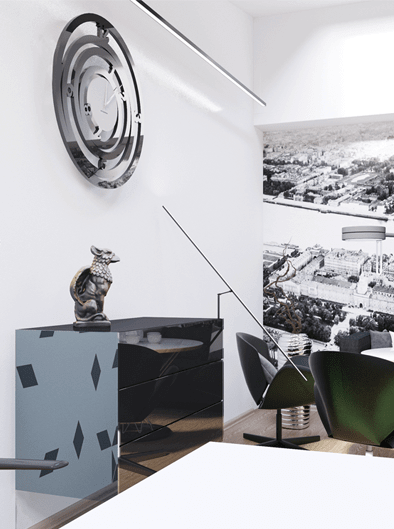 Дизайн интерьера офиса в стиле минимализм-3 | Студия Maxdesign