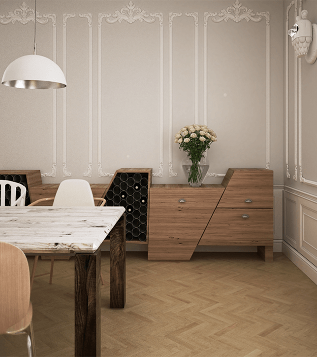 Дизайн интерьера 7-комнатной квартиры в скандинавском стиле-1 | Студия Maxdesign