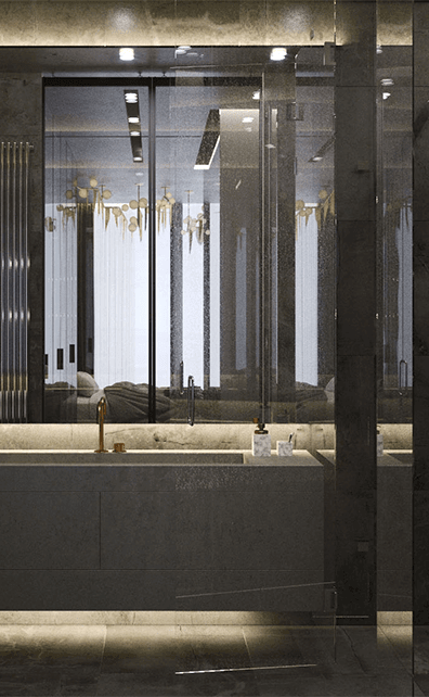 Апартаменты в небоскребе Neva Towers-4 | Cтудия Maxdesign