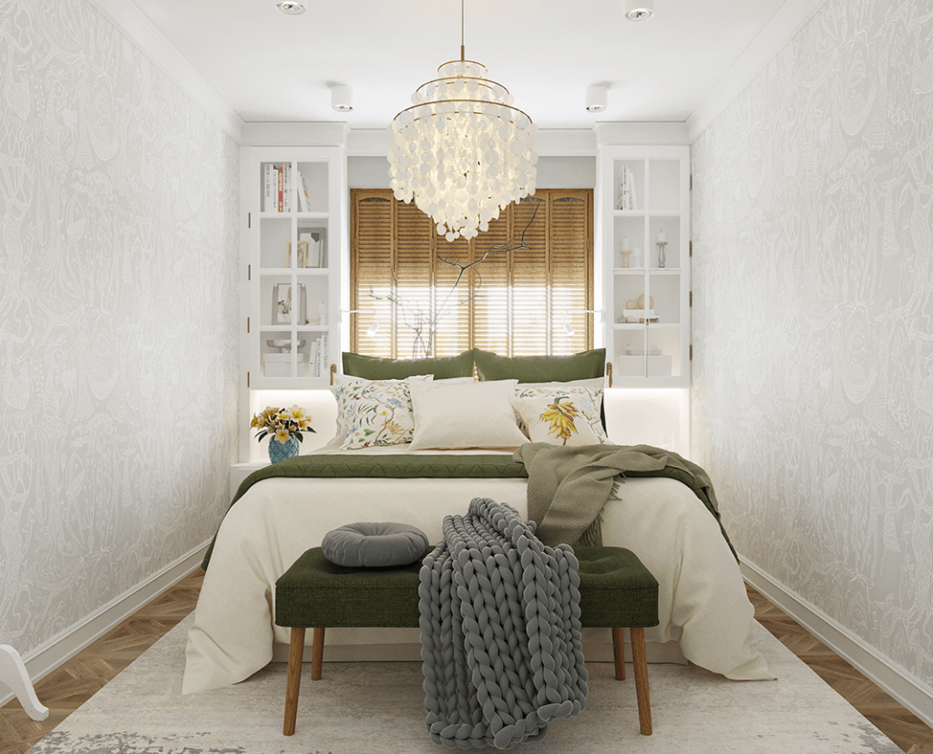 Дизайн интерьера 1-комнатной квартиры в стиле романтизм-5 | Cтудия Maxdesign