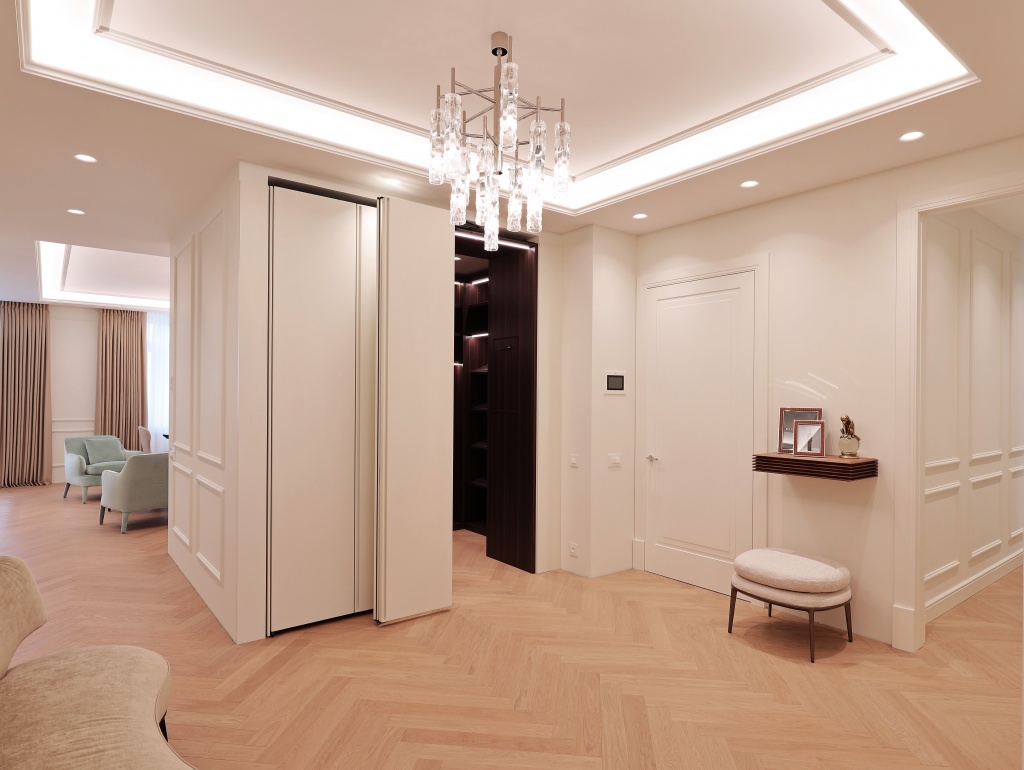 Дизайн интерьера элитных апартаментов в ЖК ROYAL PARK-4 | Студия Maxdesign